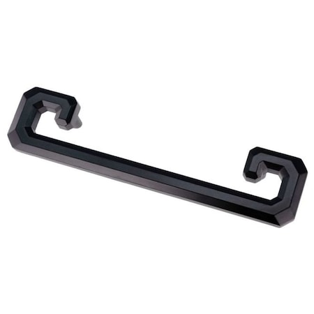 Crown 5" Center to Center Monaco Cabinet Pull Matte Black Finish CHP96128BK